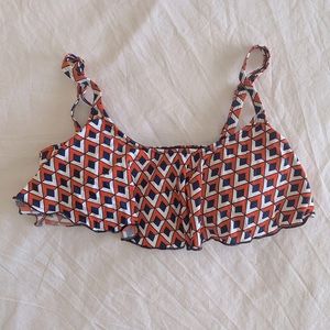 ⚡️NWOT! SPLENDID Ruffle Bikini Top